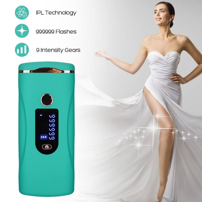 Painless Pulse IPL Hair Remover | Permanent Laser Photoepilator Device Lazer