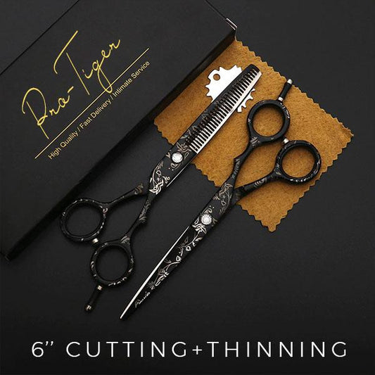 PROTIGER Professional Barber Shears - Japanese blade 440C