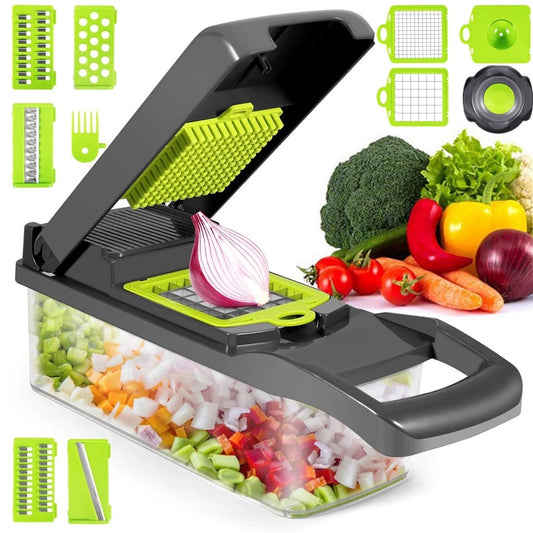 10 in 1 Multifunctional vegetable cutter shredders mandoline slicer veggie grater chopper