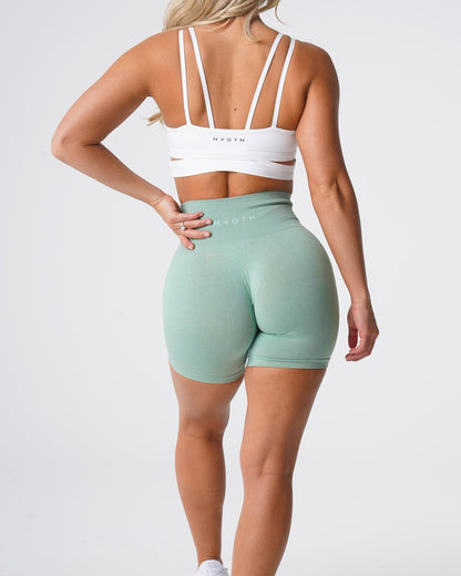 Spandex Shorts, Seamless Pro Shorts For Woman Fitness Elastic Breathable Hip-lifting Leisure Sports Running
