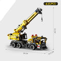 Engineering Truck Tech Building Block City Construction Toy For Children Boy Adults Excavator Bulldozer Crane Car Brick