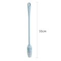 Water Bottle Cleaning Brush Glass Cup Washer with Suction Base Bristle Brush for Beer Cup, Long Leg Cup, Bar Kitchen Sink