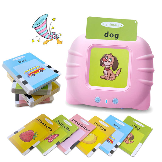 Audible Flashcards For Children, Talking Learning-Cards Reader, Educational Toys for Toddlers & Kids