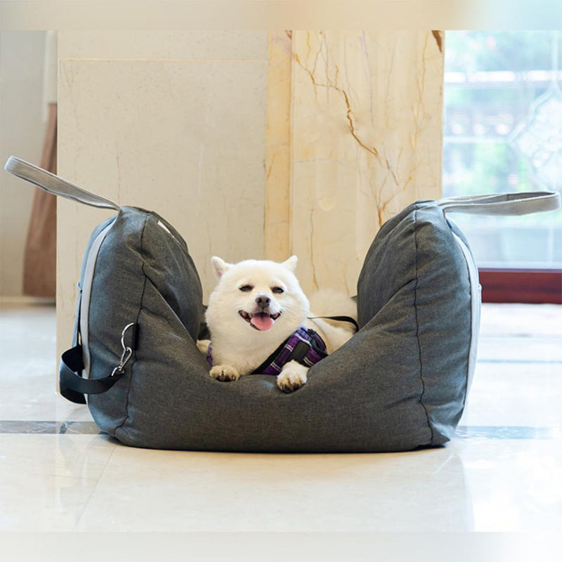 Car Seat Bed: Front First class Portable & Detachable for Small & Medium Dog, Puppy & Cat