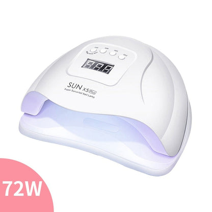 Nail Dryer LED Nail UV Lamp for Curing Gel Nail Máquina para uñas Polish With Motion Sensing Manicure Pedicure