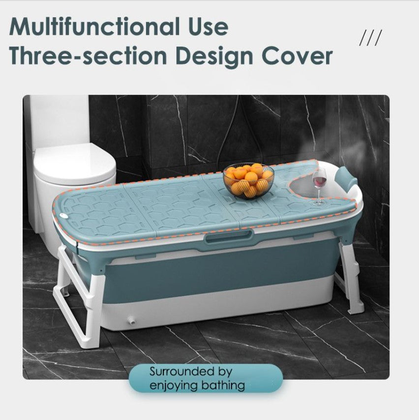 Adults Portable Folding Shower Bathtub