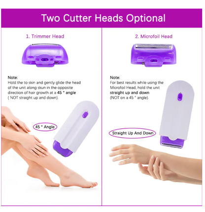 Hair Removal Tool Rotary Body Shaver