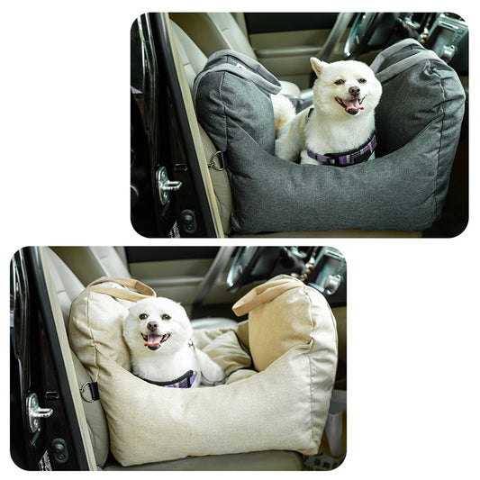 Car Seat Bed: Front First class Portable & Detachable for Small & Medium Dog, Puppy & Cat