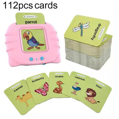 Audible Flashcards For Children, Talking Learning-Cards Reader, Educational Toys for Toddlers & Kids