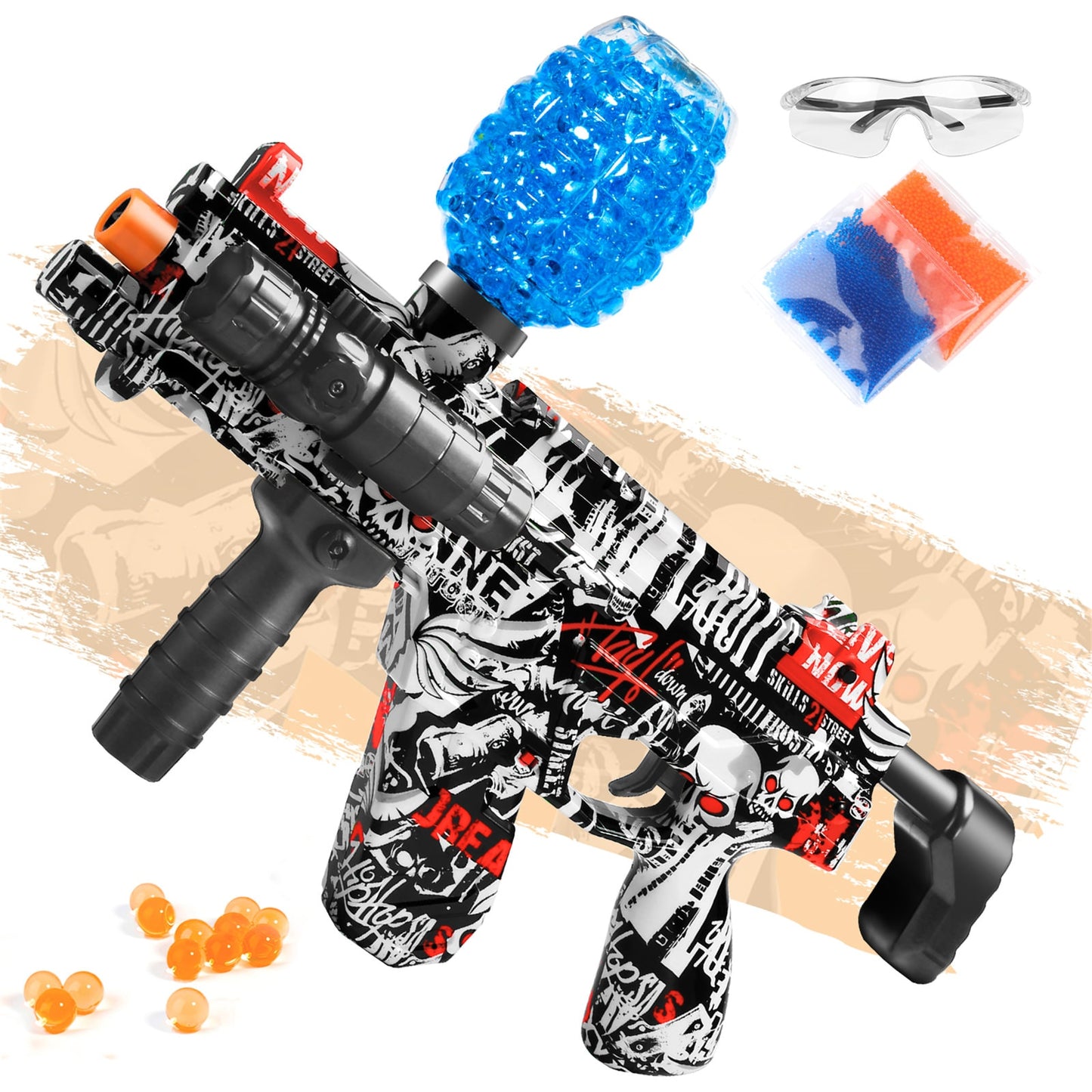 VACCAP Blaster with 10000 Water Beads, Best Christmas Gift