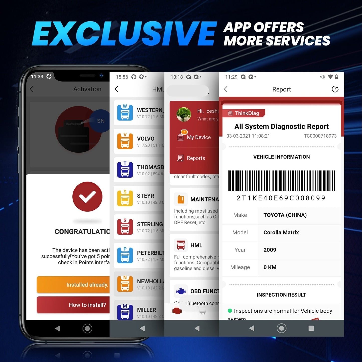 Mini Obd2 Auto Diagnostic Scanner Tool, All Cars Full System Vehicle Bleutooth Code Reader Error