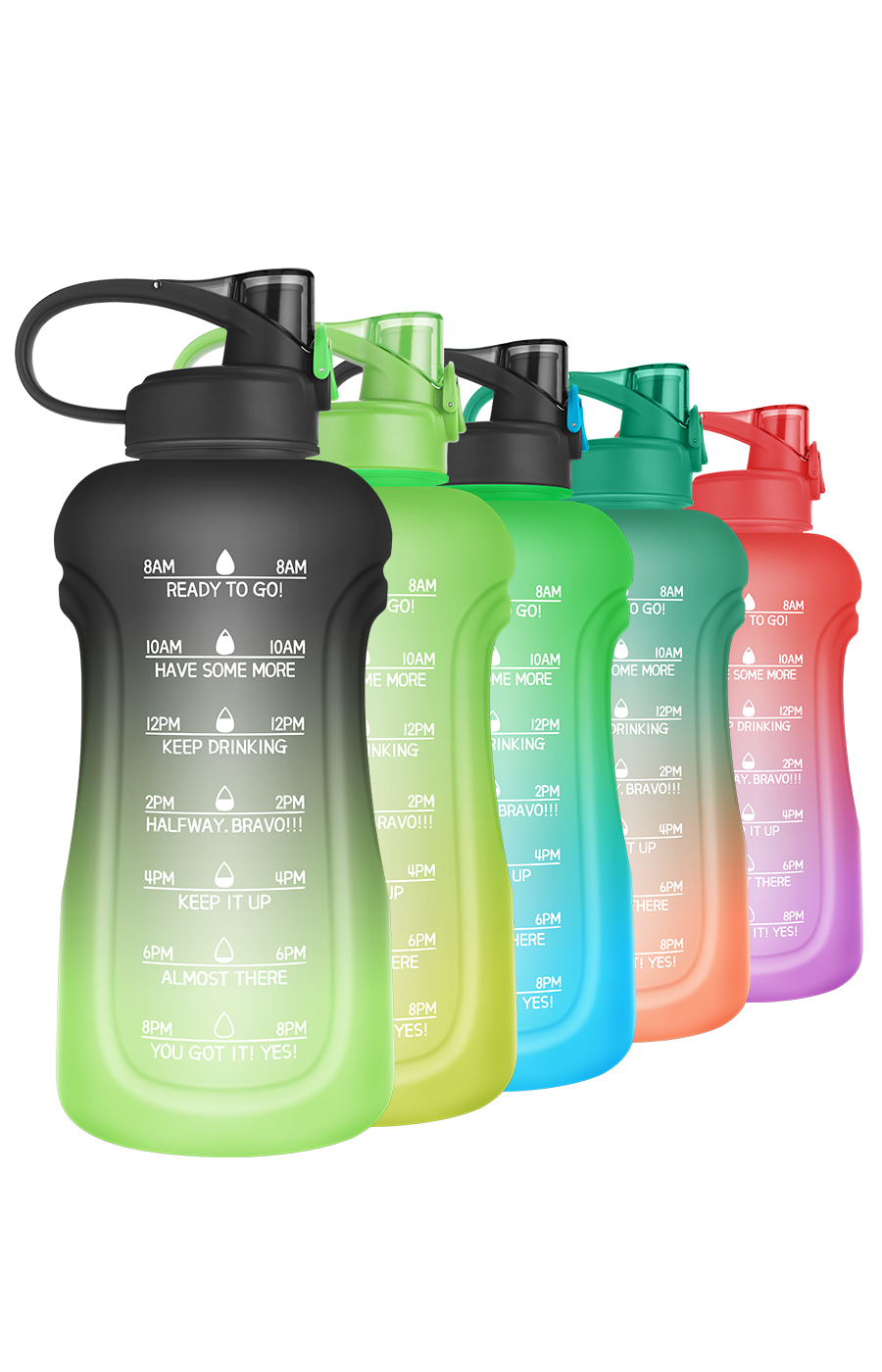 Shapellx 128oz Motivational Water Bottle