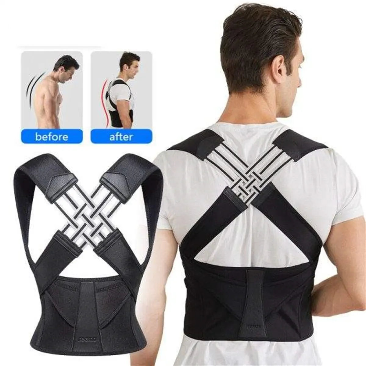 Skin Friendly Back Posture Corrector Belt