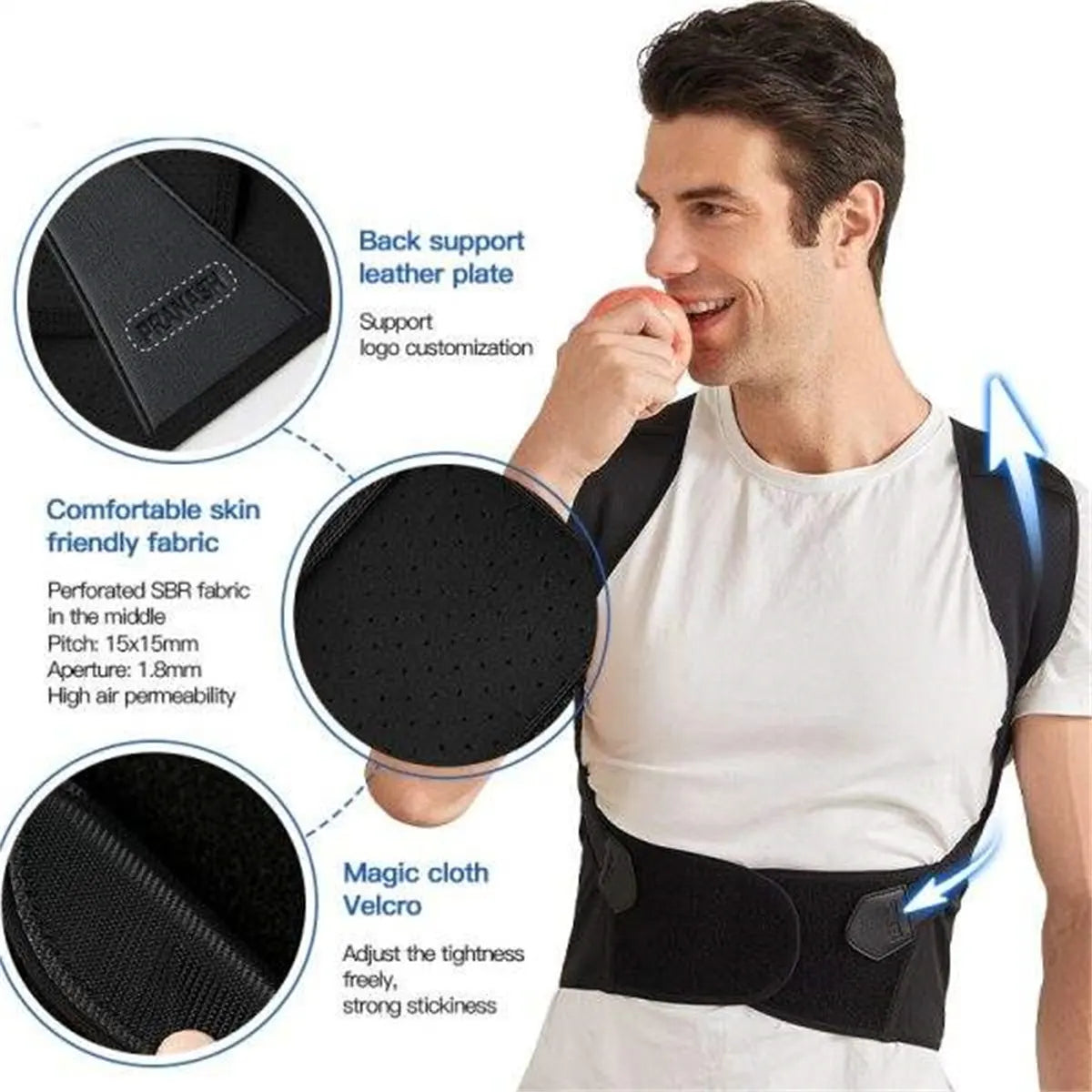 Skin Friendly Back Posture Corrector Belt
