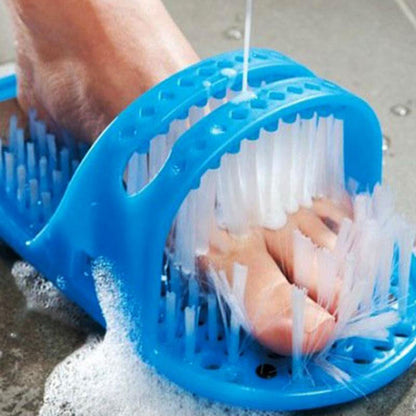 SpaSlippers Awesome Foot Scrubber, Exfoliating Sandal Brush