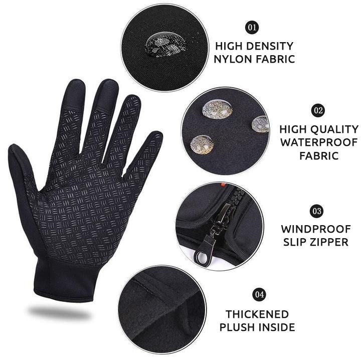 Thermal Gloves | Unisex Touch Screen Winter Gloves For Men & Women, Thin Heated Gloves For Outdoor Work