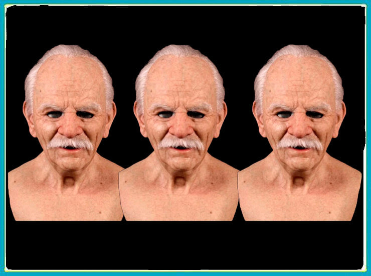 Metamorphose Mask (Another Me - The Elder Man) Old man mask for Halloween
