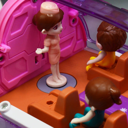 Musical Universal Airplane with Passengers, Toys Model For Boys Kids Toddlers Gift Simulation Cargo Plane