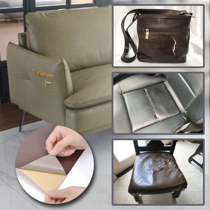Lia Quick Fix Leather Repair Patch For Sofa, Chair, Car Seat, Bag & Others