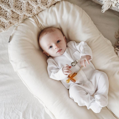 Cushioned Nest Sleep Pillow, Infant Lounger, Baby Registry, Shower Gift, Newborn Essentials Bed