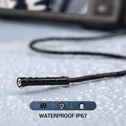 Industrial Endoscope, 1080P HD Digital Borescope with 4.3" LCD Screen 16.5ft
