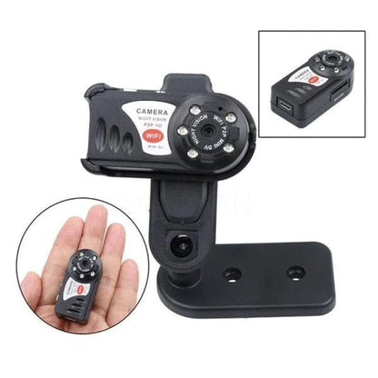 Smartphone HD Mini Security Camera With Audio And Night Vision - Wifi, infrared, travel, Micro