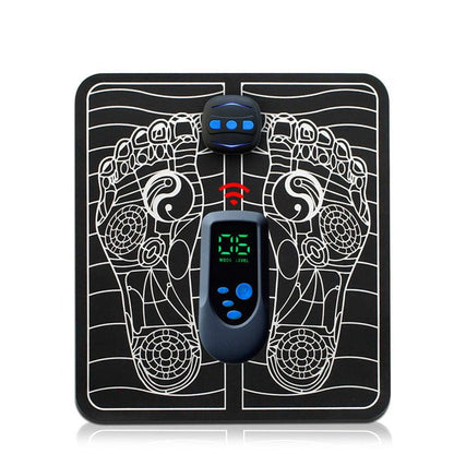 Electric Muscle Stimulator EMS Foot Massager Bioelectric Therapy Acupoint Massaging Body Shaping Mat For Varicose Veins