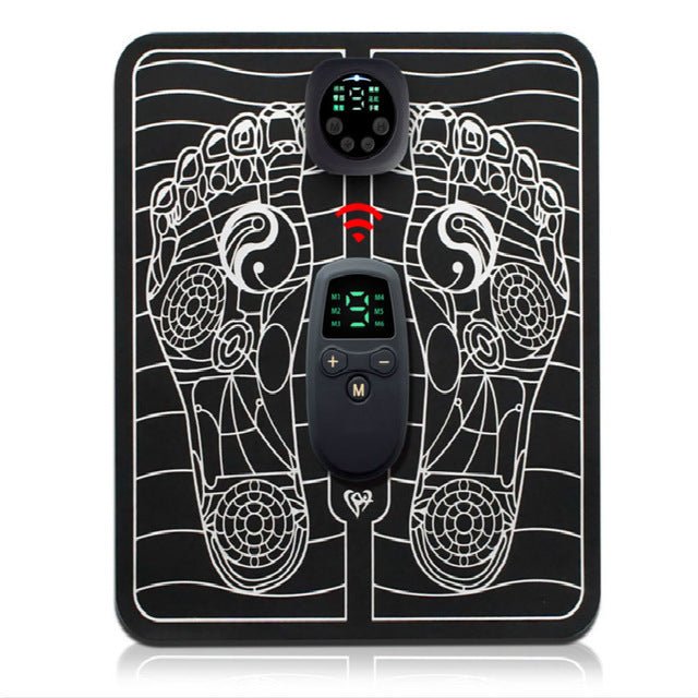 Electric Muscle Stimulator EMS Foot Massager Bioelectric Therapy Acupoint Massaging Body Shaping Mat For Varicose Veins