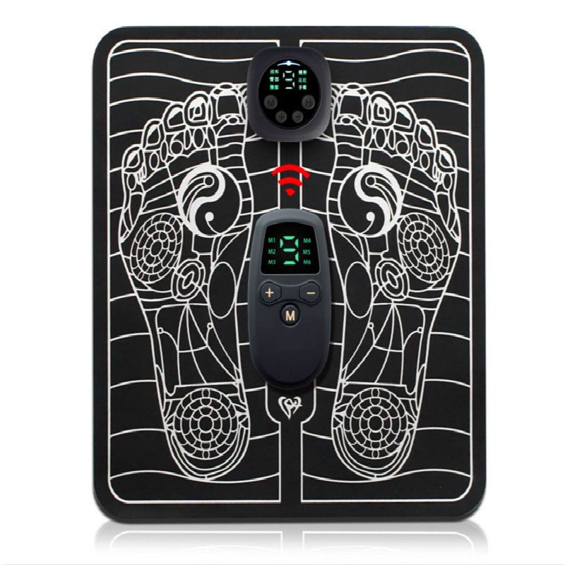Electric Muscle Stimulator EMS Foot Massager Bioelectric Therapy Acupoint Massaging Body Shaping Mat For Varicose Veins