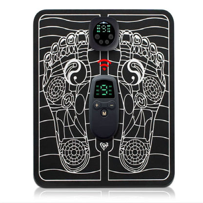 Electric Muscle Stimulator EMS Foot Massager Bioelectric Therapy Acupoint Massaging Body Shaping Mat For Varicose Veins
