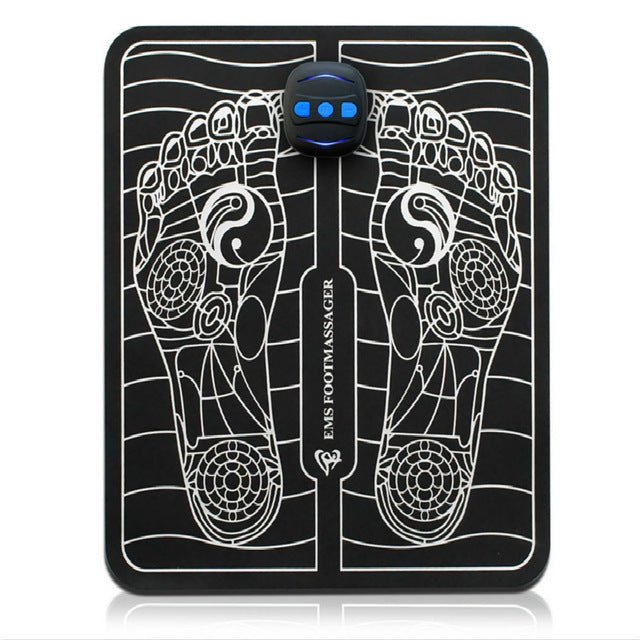 Electric Muscle Stimulator EMS Foot Massager Bioelectric Therapy Acupoint Massaging Body Shaping Mat For Varicose Veins