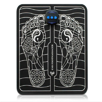 Electric Muscle Stimulator EMS Foot Massager Bioelectric Therapy Acupoint Massaging Body Shaping Mat For Varicose Veins