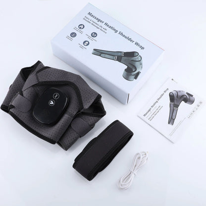Wireless Shoulder Massager and Heating Pad