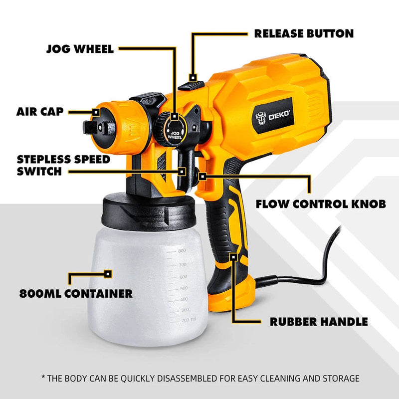 Cordless Electric Paint Sprayer Gun