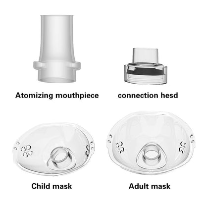 Portable Handheld Nebulizer - Alleviate Asthma & Respiratory Symptoms Mist Inhaler and Atomizer SP