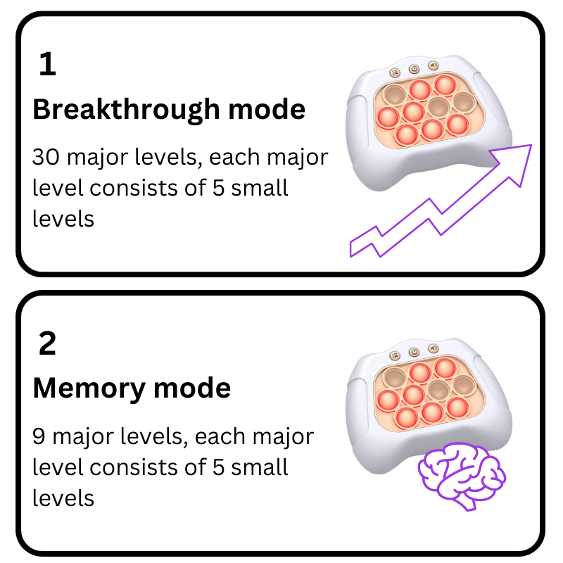Pop-it Fidget Game Toy ADHD