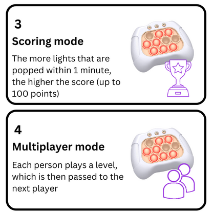 Pop-it Fidget Game Toy ADHD