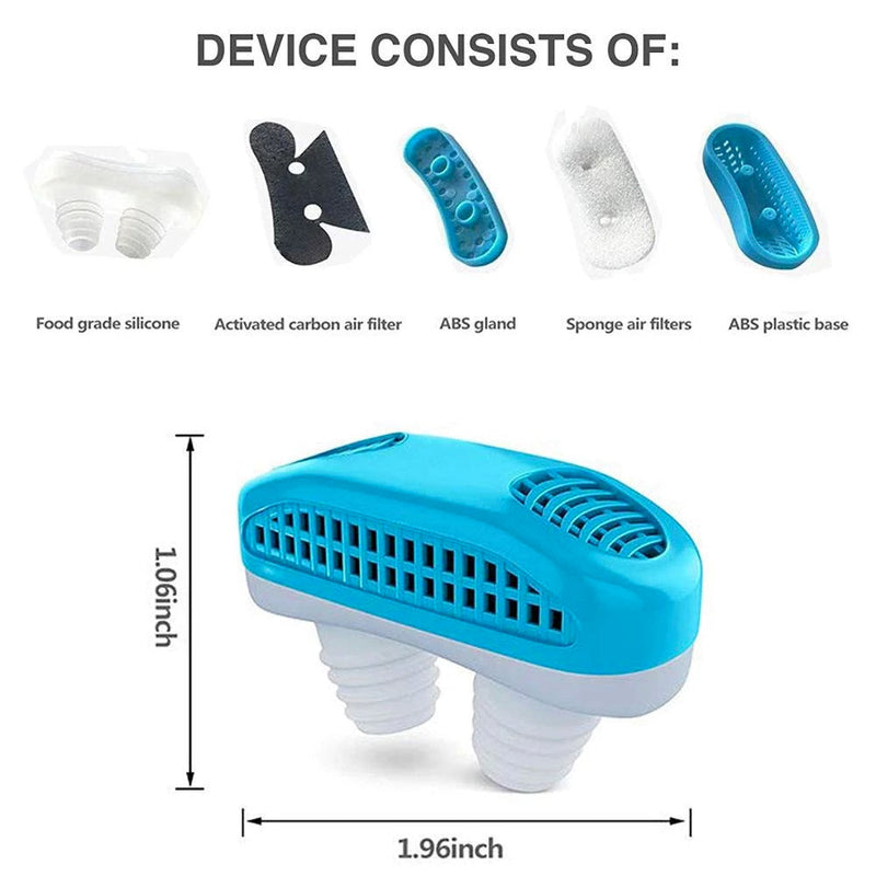 Maskless Micro CPAP Anti Snoring, Hoseless Sleep Apnea Device Noisy