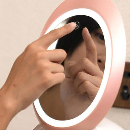 Portable Makeup Case With LED Mirror