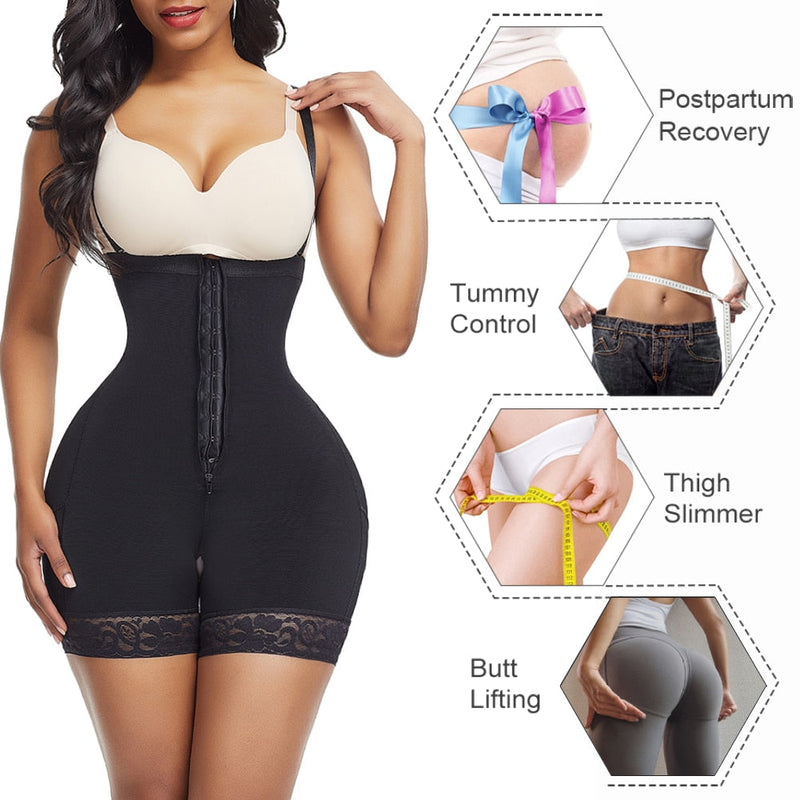 Butt Lifter Body Shaper Fajas Colombians Waist Trainer Slimming Underwear Shapewear Tummy Control Panties Postpartum Corset