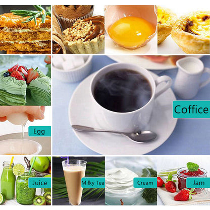 Milk Frother,  Mixer Foamer Coffee Maker Egg Beater Chocolate/Cappuccino Stirrer Mini Portable Blender