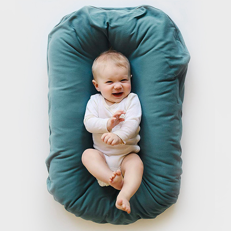 Cushioned Nest Sleep Pillow, Infant Lounger, Baby Registry, Shower Gift, Newborn Essentials Bed