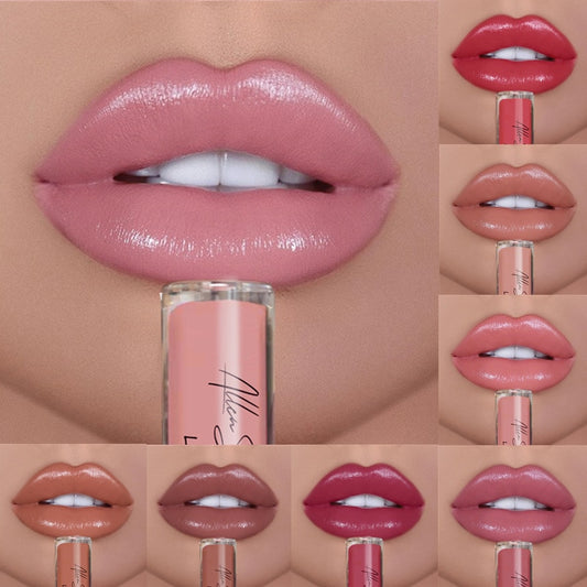 12 Color Cream Texture Waterproof Lipstick