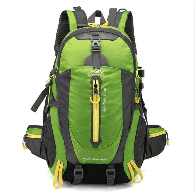 Outdoor Waterproof Backpack 40L, Dry Climbing Bag For Camping, Hiking Kayaking- For Women & Men