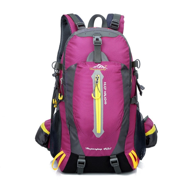 Outdoor Waterproof Backpack 40L, Dry Climbing Bag For Camping, Hiking Kayaking- For Women & Men