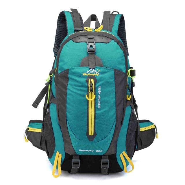 Outdoor Waterproof Backpack 40L, Dry Climbing Bag For Camping, Hiking Kayaking- For Women & Men