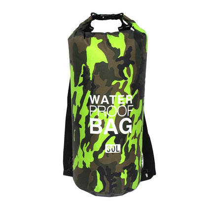 Waterproof Kayaking Backpack - Outdoor Camo Dry Bag, Duffle backpack for kayaking, hiking, camping, fishing & beach