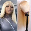 Human Hair Wigs With Bangs for Women - Mebazo