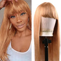 Human Hair Wigs With Bangs for Women - Mebazo