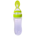 Baby Dispensing Bottle Spoon Feeder -Best Toddler Infant weaning cereal food squeezer